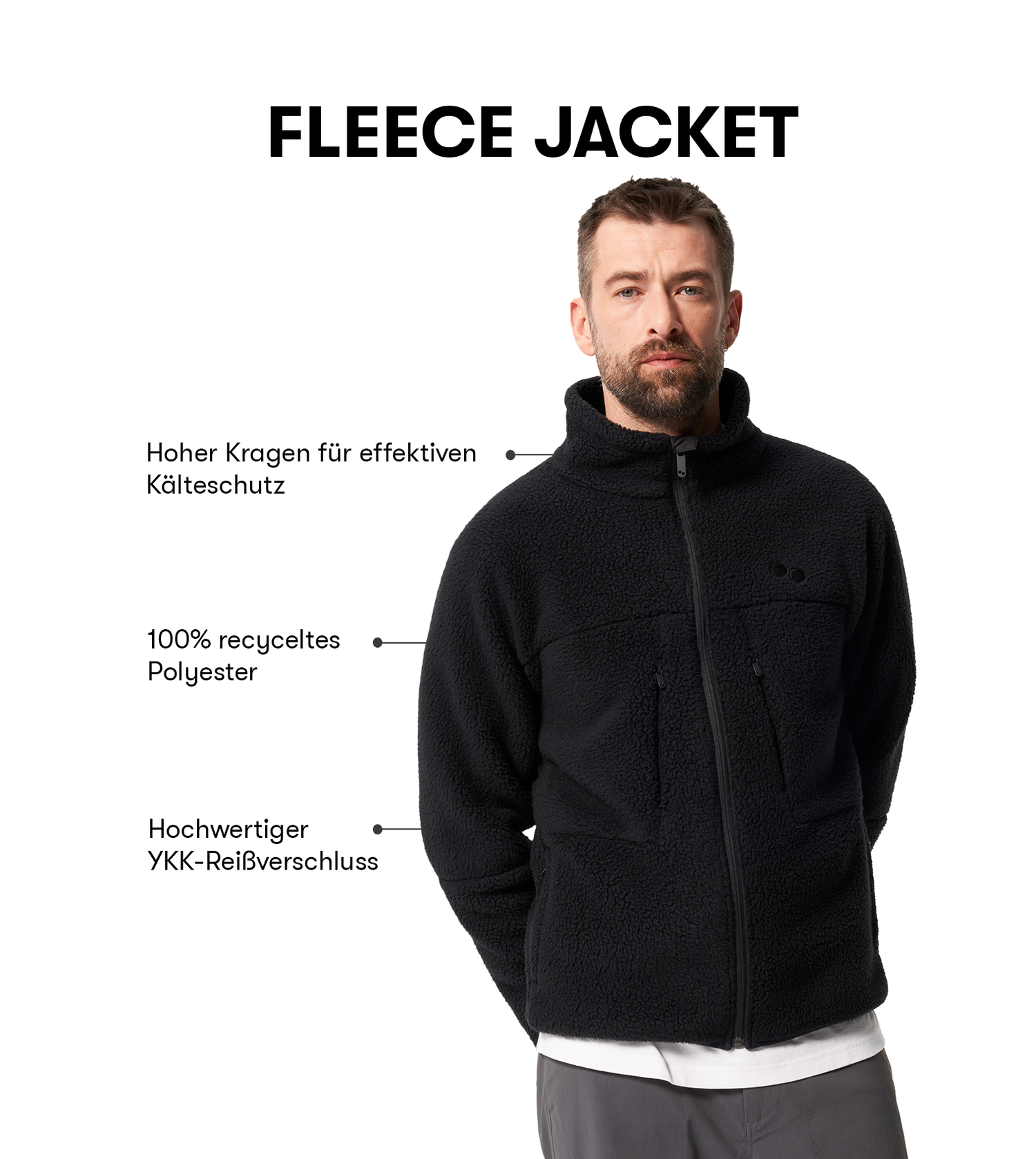 pinqponq-Fleece-Jacket-Men-Peat-Black-model-details