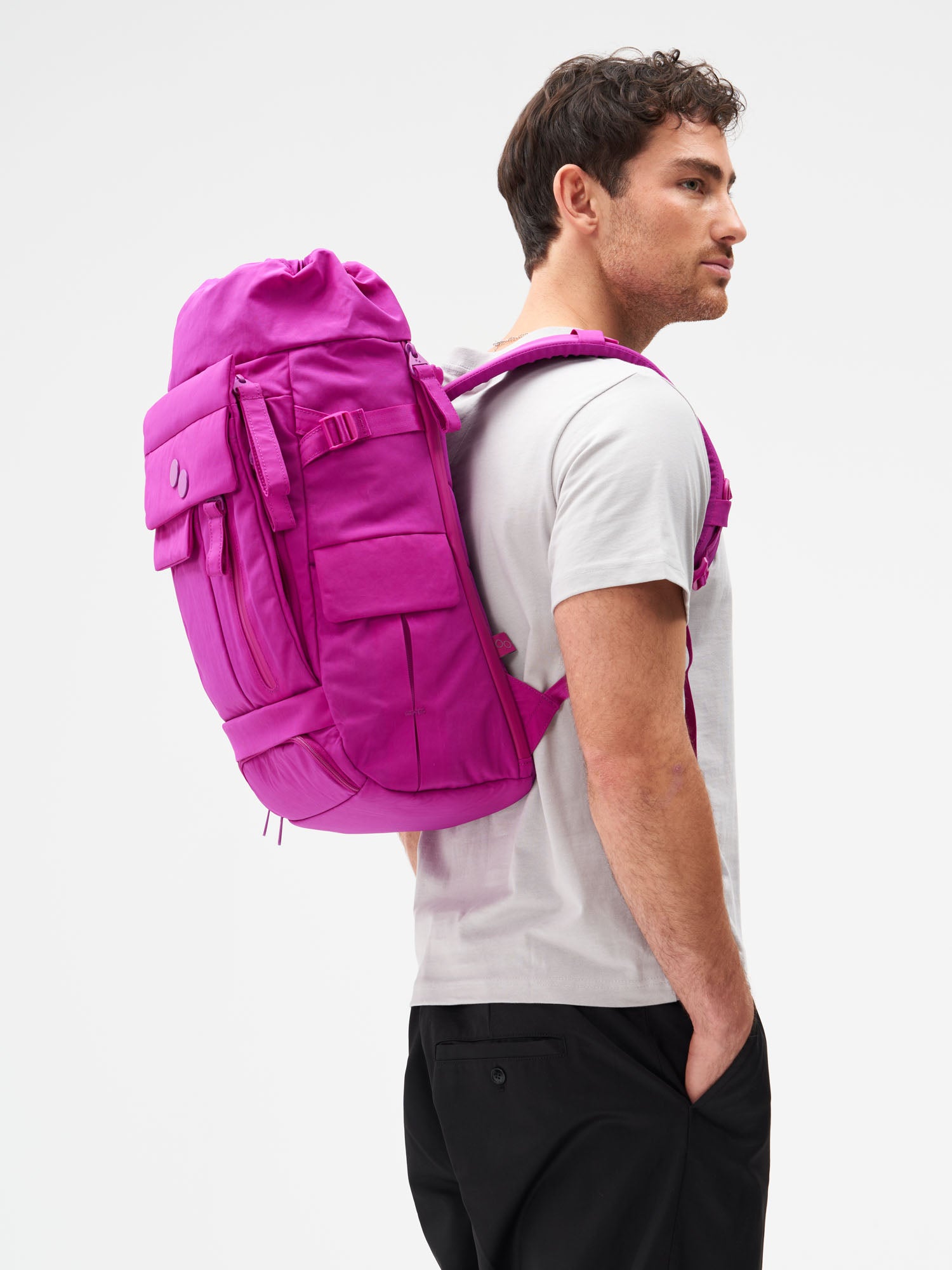Blok Medium - Crinkle Fuchsia
