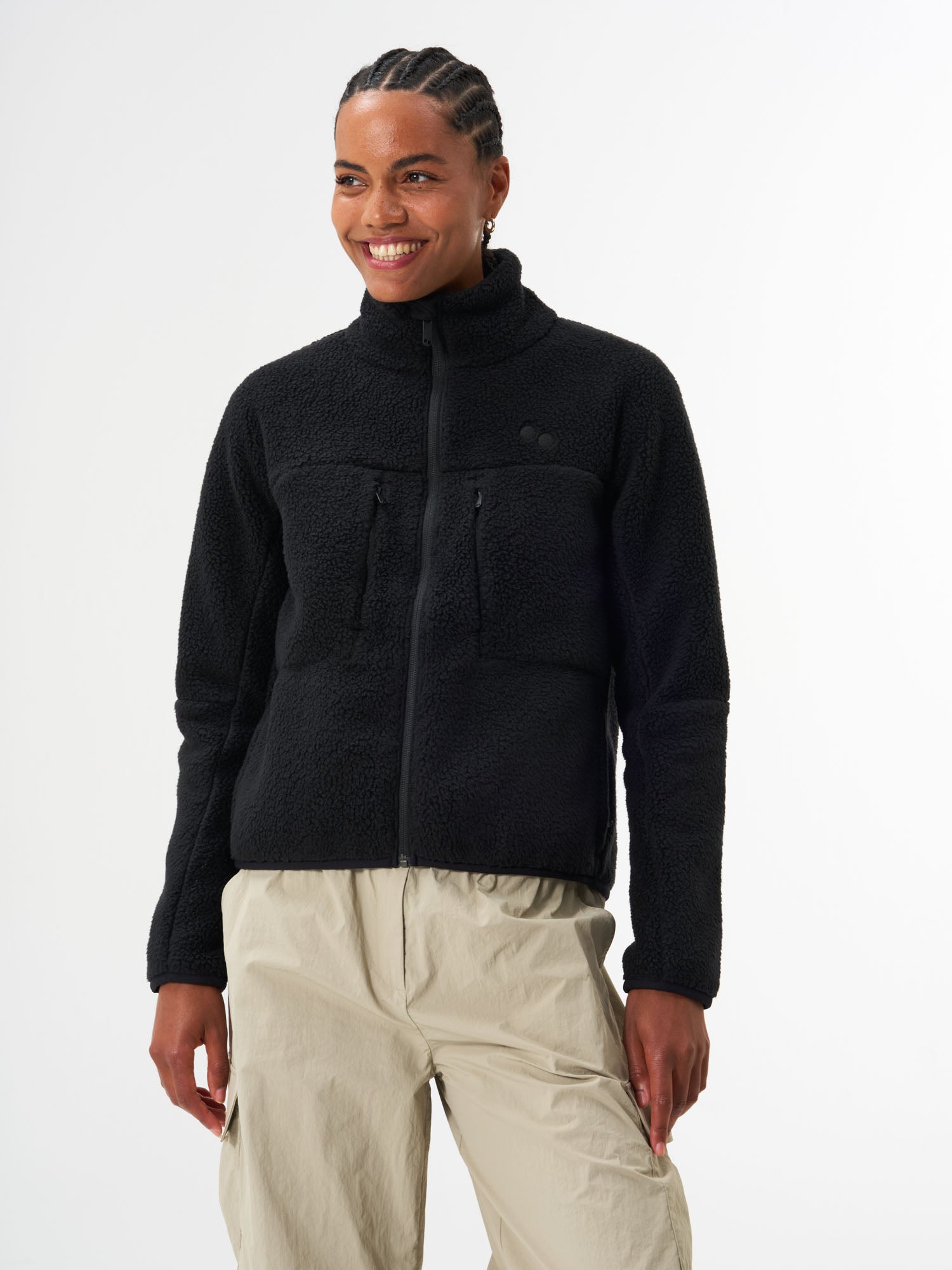 pinqponq-Fleece-Jacket-Men-Coffee-Brown-model-model-front