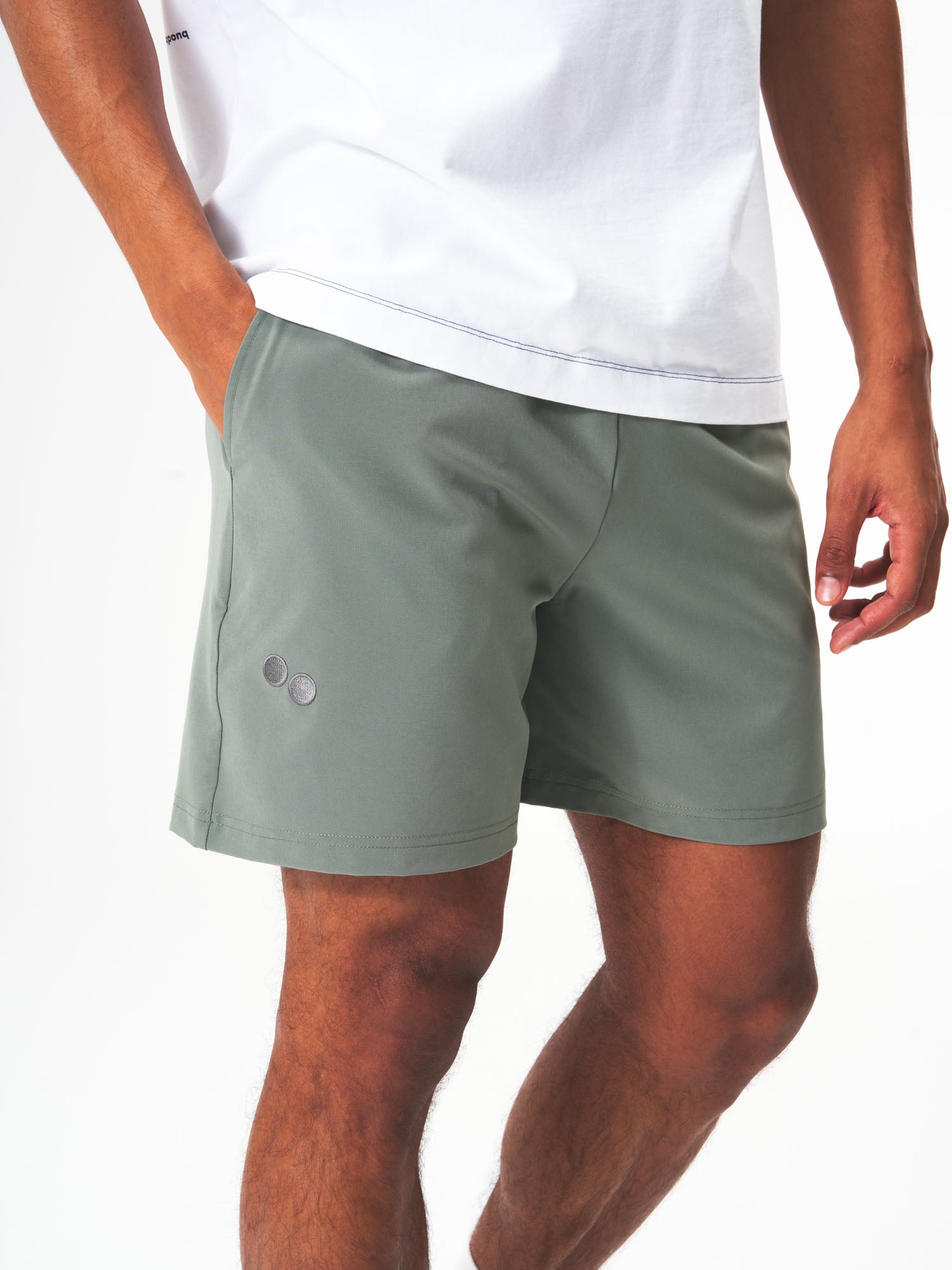 pinqponq-Active-Shorts-Desert-Sage-model-male-front-detail