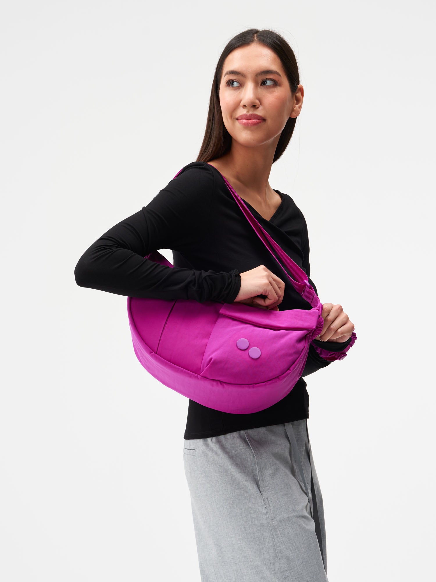 Krumm Medium - Crinkle Fuchsia