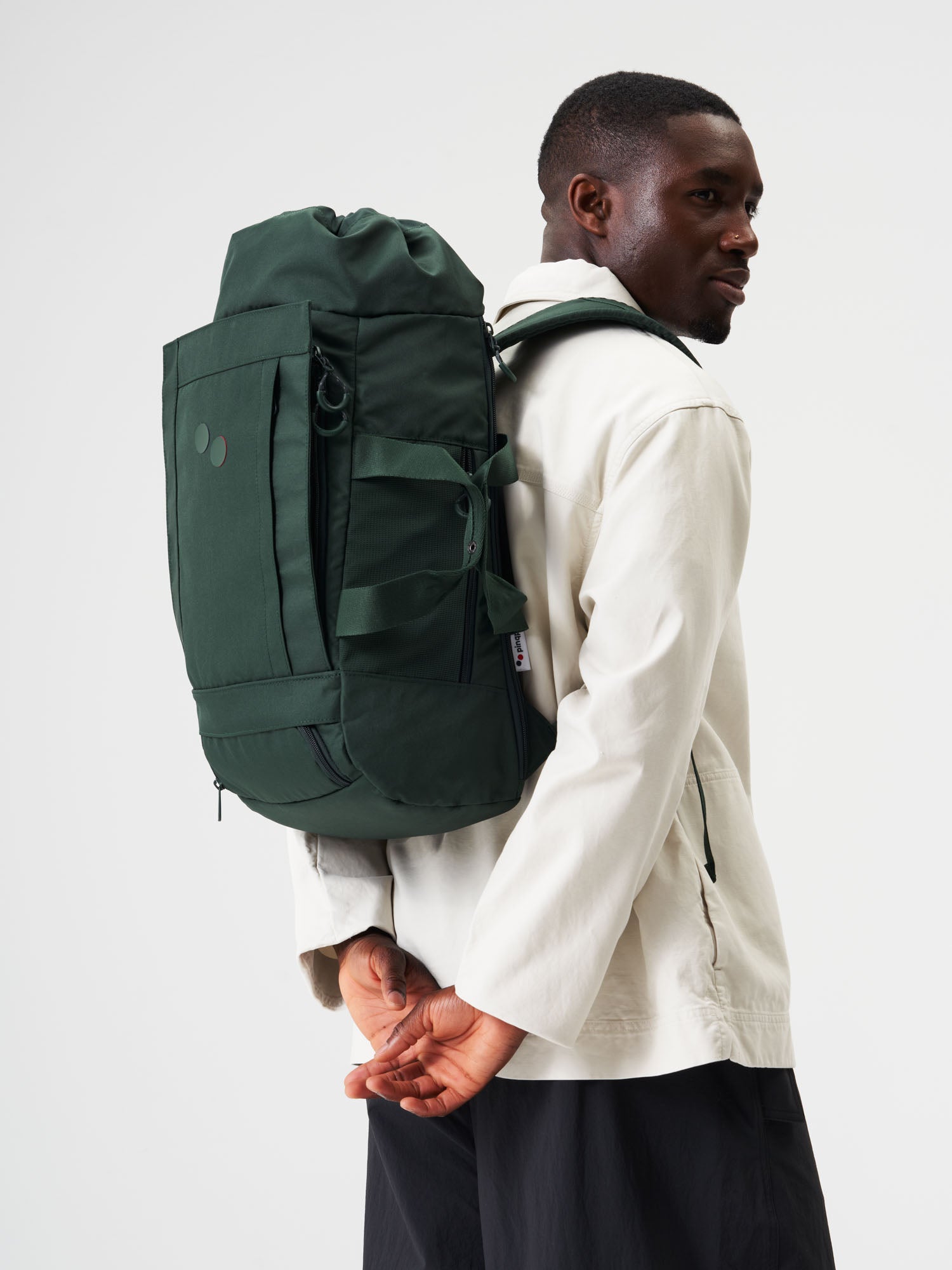 pinqponq-Blok-Medium-Cosmo-Green-model-front