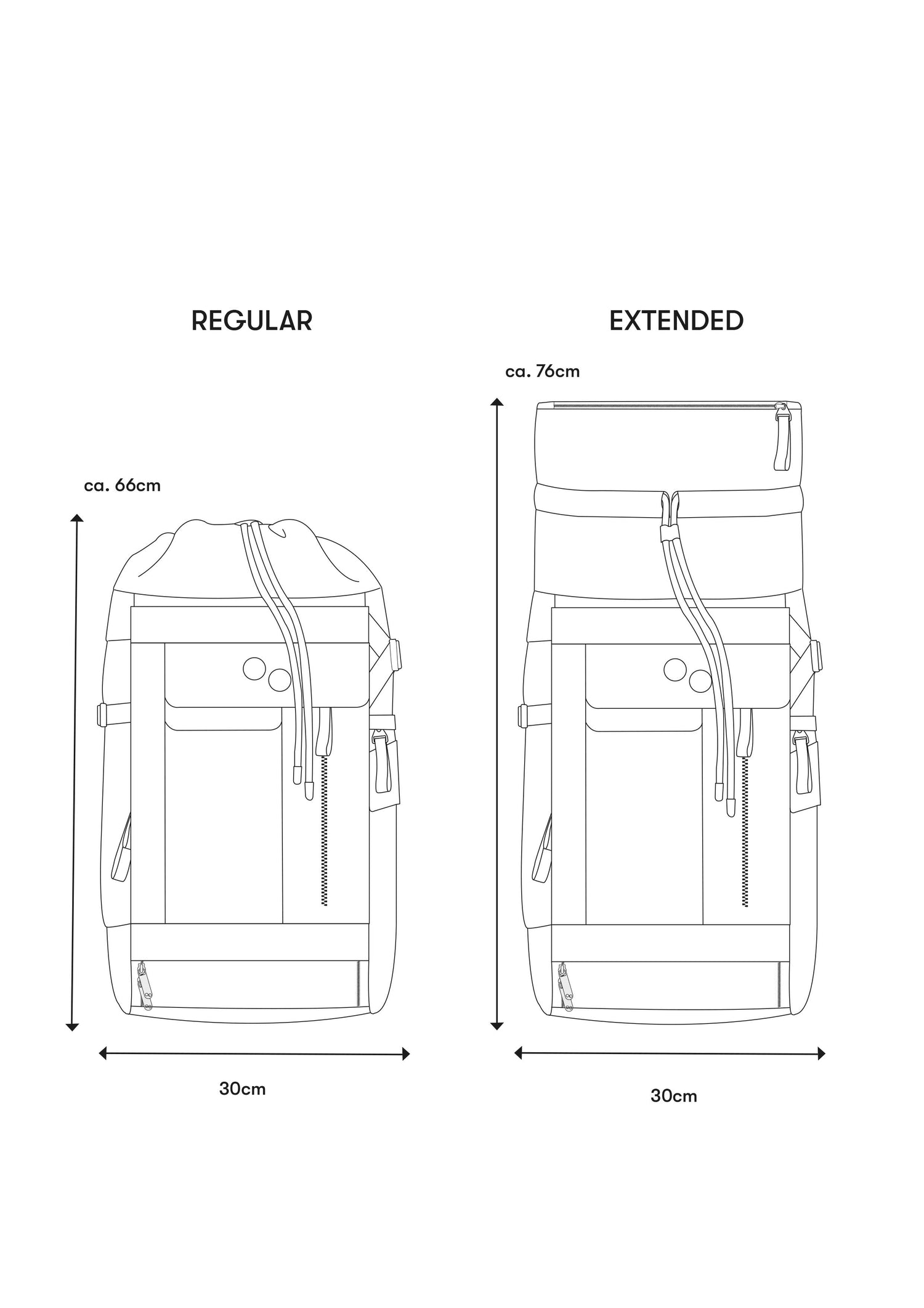 pinqponq-backpack-Blok-Large-Crinkle-Taupe-details